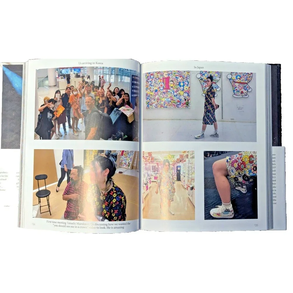 Billie Eilish Hardcover Illustrated Photo Book First Edition Official Fan Book